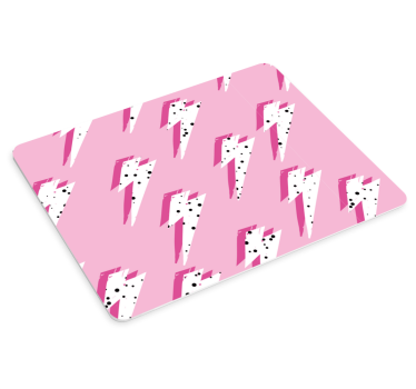 Tappetino mouse con motivi e texture fulmine elettrico - TenStickers