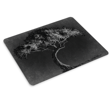 Tappetino mouse originale silhouette albero artistico - TenStickers