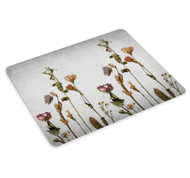 Tappetino mouse originale composizione floreale - TenStickers