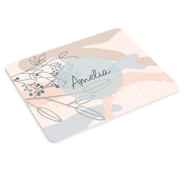 Tappetino mouse personalizzabile con nome personalizzato - TenStickers