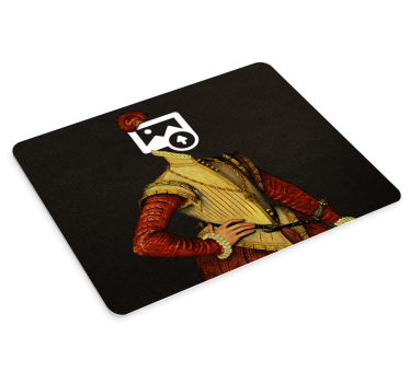 Mouse pad originale cane aristocratico - TenStickers