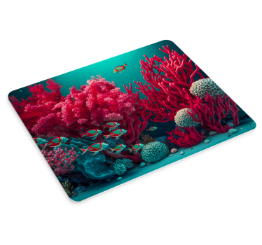 Poggiapolso mouse originale viva il magenta reef! - TenStickers