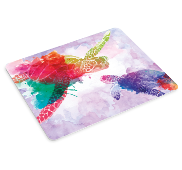 Tappetino mouse originale dipingere tartarughe artistiche - TenStickers