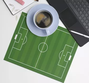 Mouse pad originale Campo da calcio - TenStickers