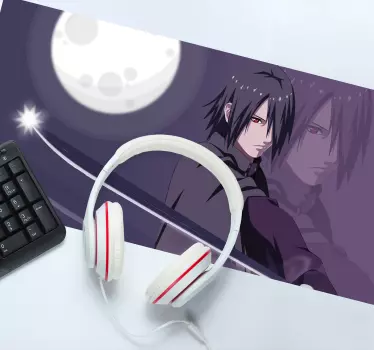 Tappetino mouse anime guerriero con spada - TenStickers