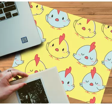 Tappetino mouse anime personaggi di pulcini incantevoli - TenStickers
