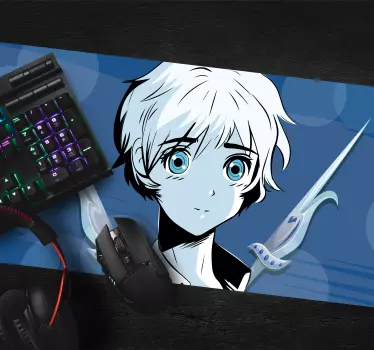 Tappetino mouse anime primo piano personaggio anime - TenStickers