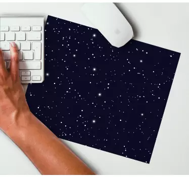 Tappetino mouse con motivi e texture campo stellare cosmico - TenStickers