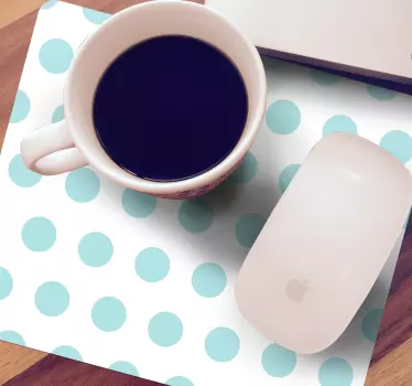 Tappetino mouse con motivi e texture fantasia pois - TenStickers