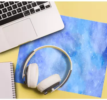 Tappetino mouse con motivi e texture galattica stellata - TenStickers