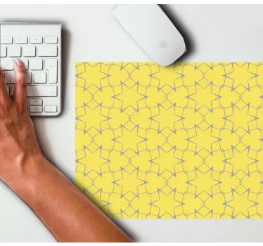 Tappetino mouse con motivi e texture gradiente stelle - TenStickers
