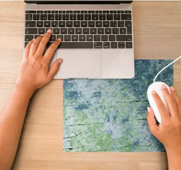 Tappetino mouse con motivi e texture ispirati alla natura - TenStickers