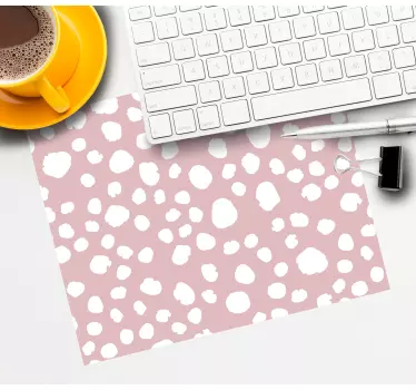 Tappetino mouse con motivi e texture macchie morbide - TenStickers