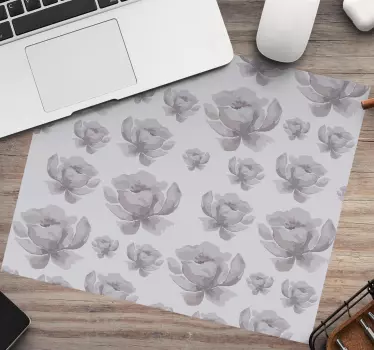 Tappetino mouse con motivi e texture petali floreali - TenStickers