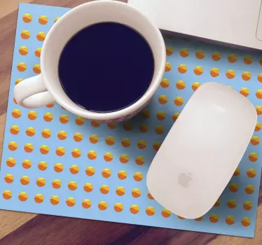 Tappetino mouse con motivi e texture pois luminosi - TenStickers