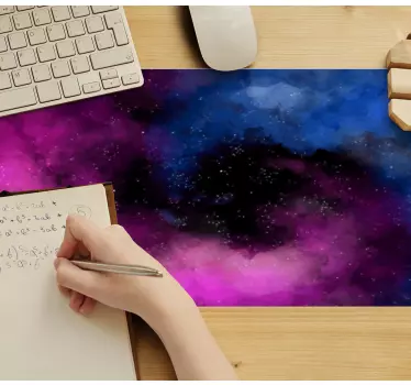 Tappetino mouse con motivi e texture splash cosmico - TenStickers