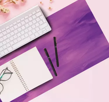 Tappetino mouse con motivi e texture vortici viola astratti - TenStickers