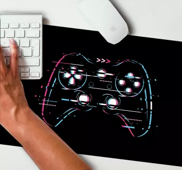 Tappetino mouse gaming controller di gioco colorato - TenStickers