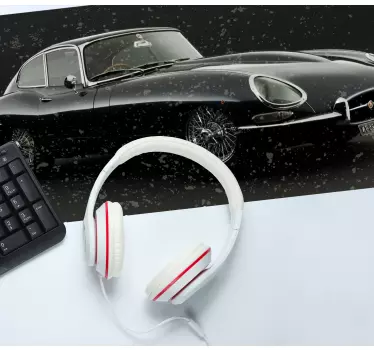 Tappetino mouse gaming profilo auto classica - TenStickers