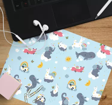 Tappetino mouse originale con motivo animale giocoso - TenStickers