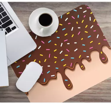 Tappetino mouse originale dolcetti al cioccolato - TenStickers