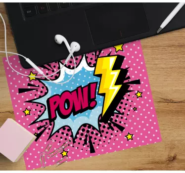 Tappetino mouse originale espressione comica colorata - TenStickers