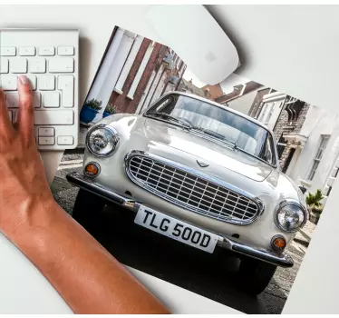Tappetino mouse originale frontale auto classica - TenStickers