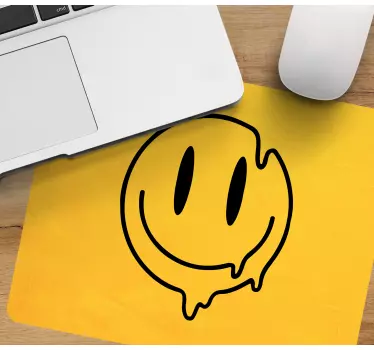 Tappetino mouse originale icona sorriso che scioglie - TenStickers