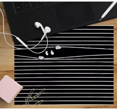 Tappetino mouse originale occhi curiosi che spiano - TenStickers