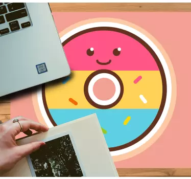 Tappetino mouse originale personaggio donut carino - TenStickers