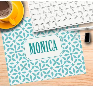 Tappetino mouse personalizzabile nome elegante - TenStickers