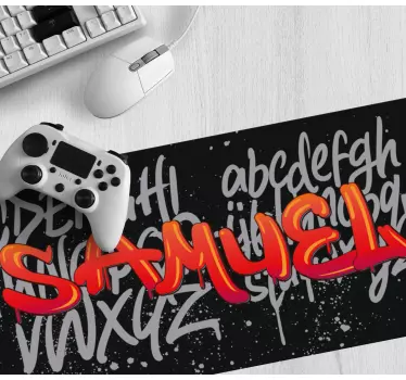 Tappetino mouse personalizzabile tipografia unica - TenStickers