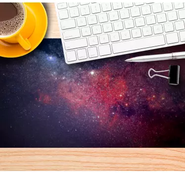 Tappetino mouse xxl concetto universo celestiale - TenStickers