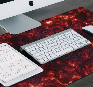 Tappetino per mouse in vinile lava gaming - TenStickers