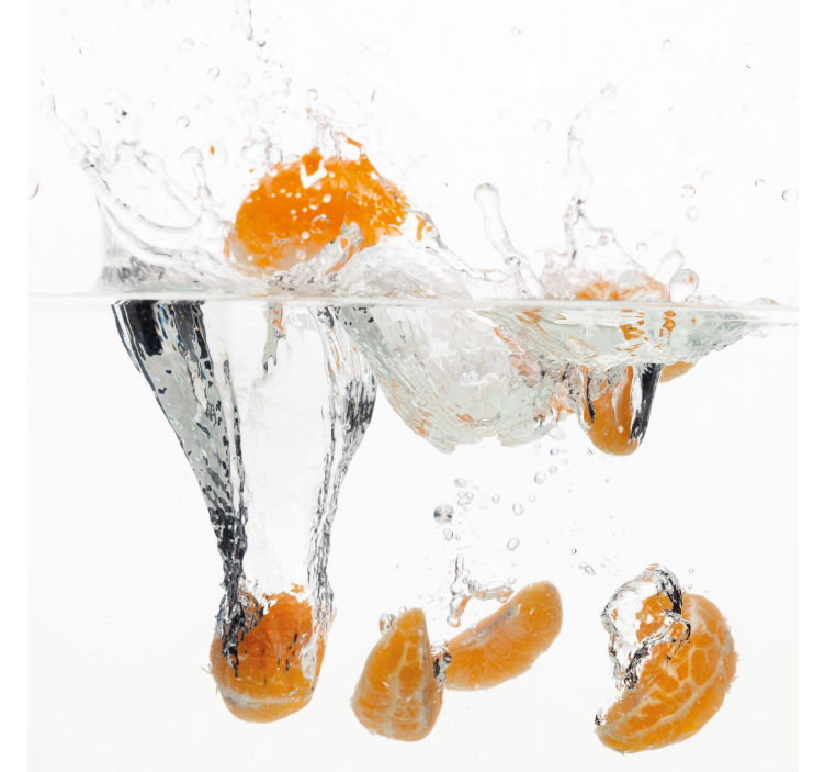 Tenda a rullo cucina frutta in acqua - TenStickers