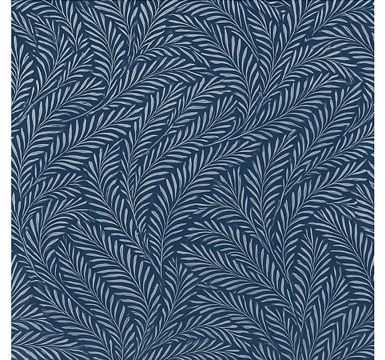 Tenda a rullo bagno foglie di betulla nordica - TenStickers