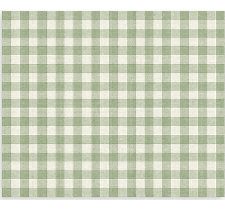 Tenda a rullo cucina modello di stoffa verde - TenStickers