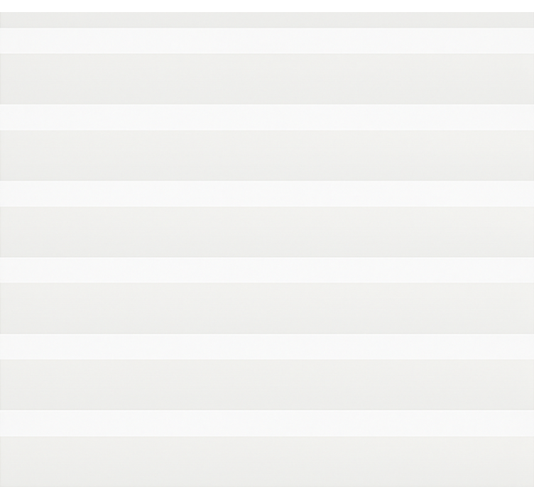 Tenda a rullo soggiorno strisce orizzontali bianche - TenStickers