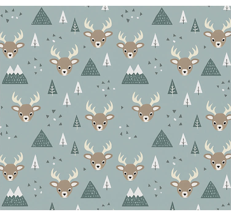 Tenda a rullo cameretta design nordico caro - TenStickers