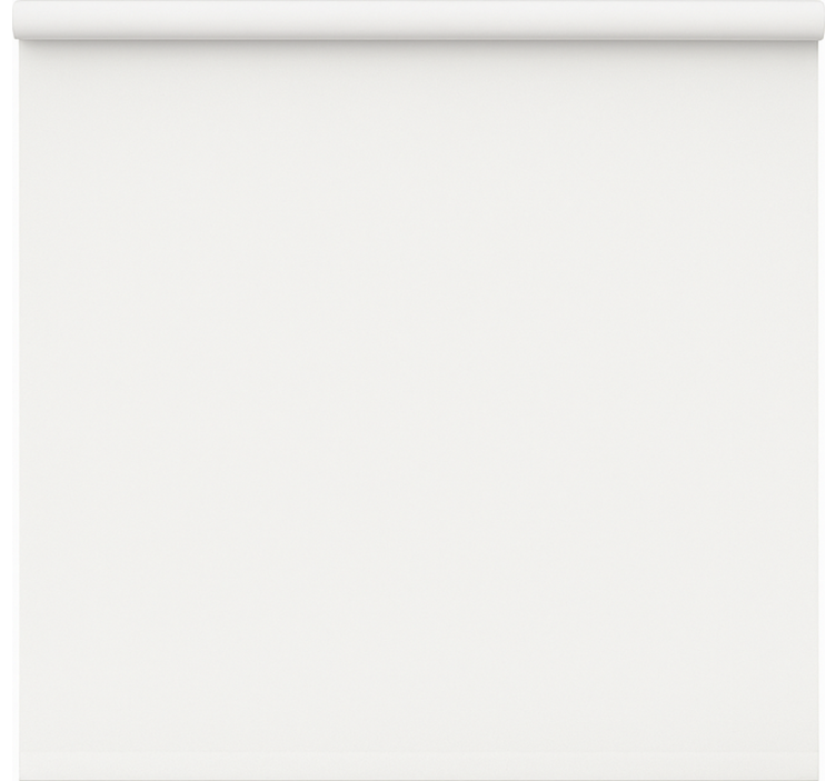 Tenda a rullo moderna bianco crema semplice - TenStickers