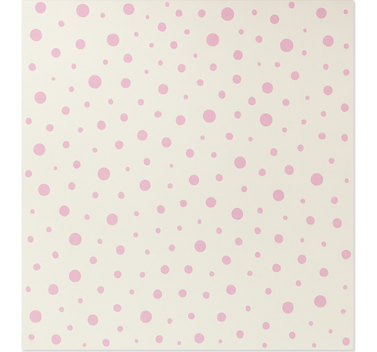 Tenda a rullo camera ragazzi eleganti pois rosa - TenStickers