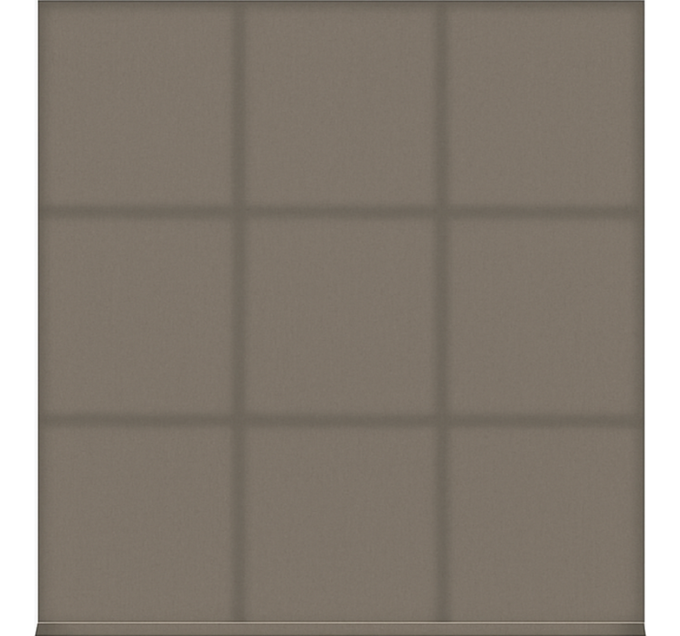 Tenda a rullo sala da pranzo marrone freddo monocolore - TenStickers