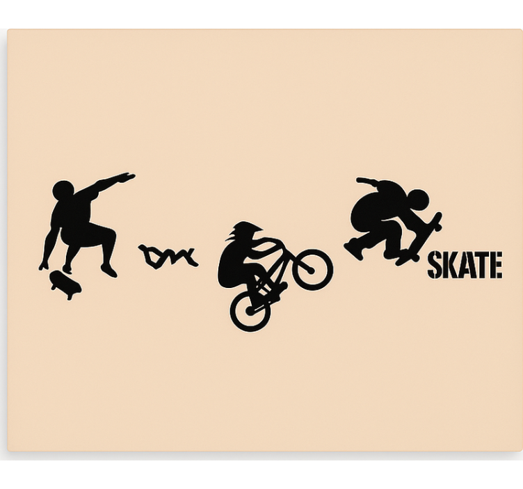 Tenda a rullo camera ragazzi skate bmx sport - TenStickers