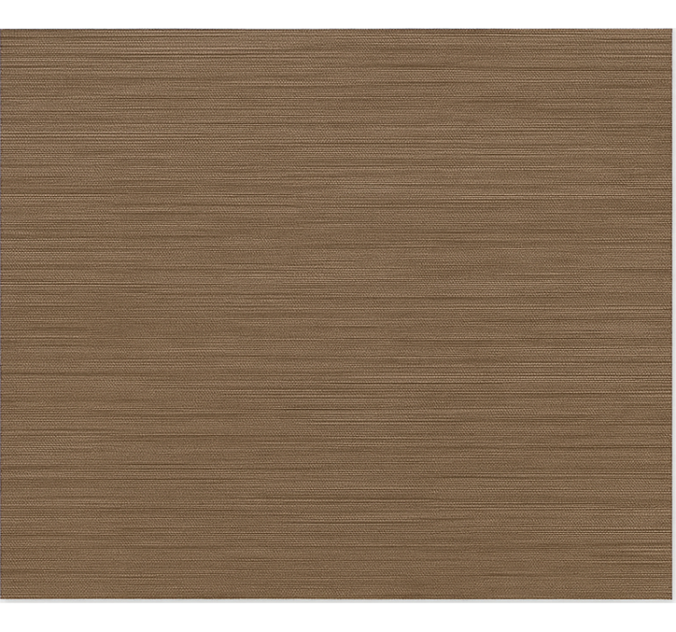 Tenda a rullo sala da pranzo effetto intrecciato marrone - TenStickers