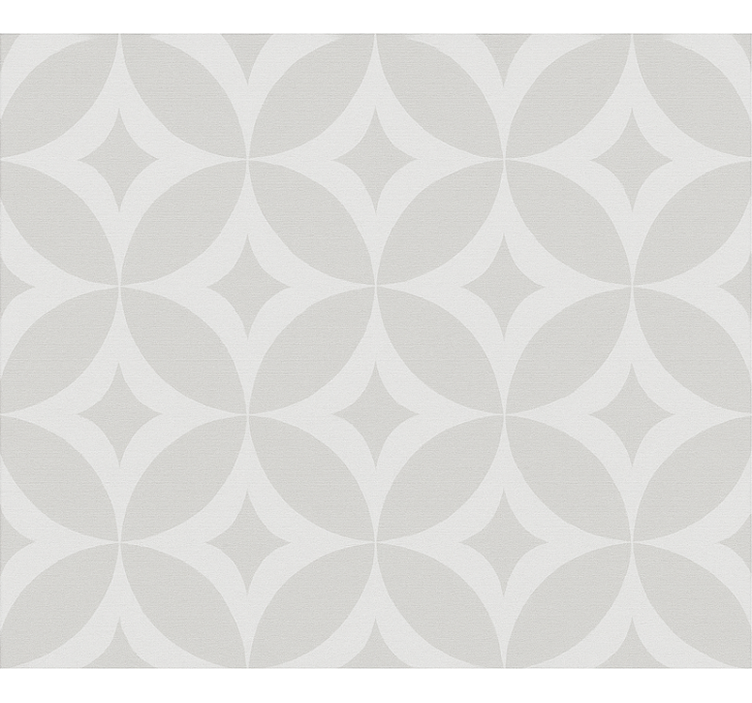 Tende a Rullo Sala da Pranzo motivo geometrico a rombi - TenStickers