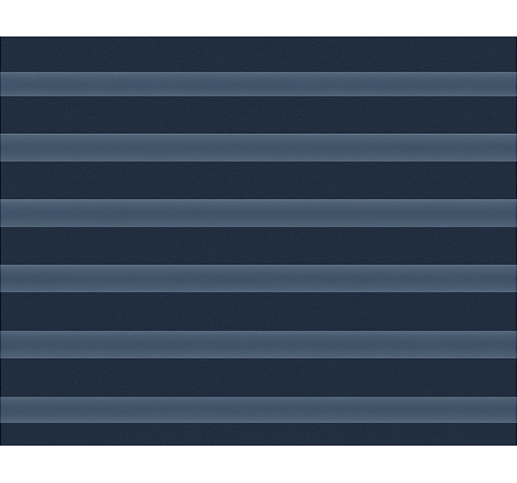 Tenda a rullo sala da pranzo strisce blu notte navy - TenStickers