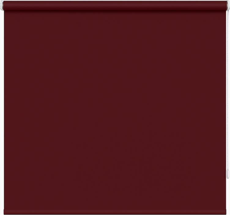 Tenda a rullo sala da pranzo monocolore marrone scuro - TenStickers