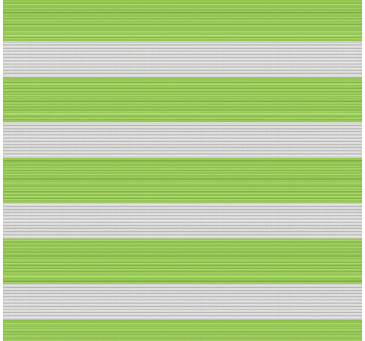 Tenda a rullo per ufficio righe verdi e grigie - TenStickers