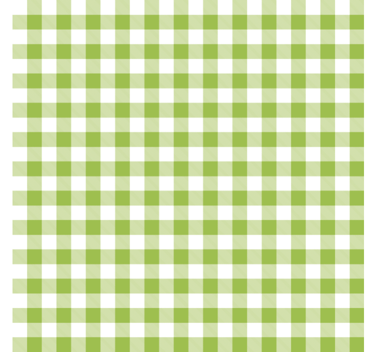 Tenda a rullo sala da pranzo a quadri gingham - TenStickers