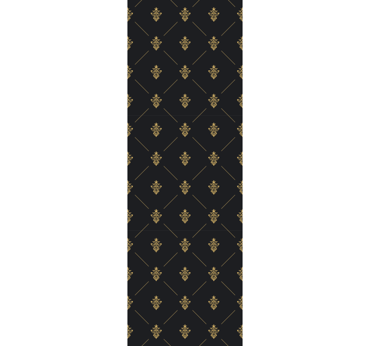 Tenda a rullo cucina piastrelle scure eleganti - TenStickers